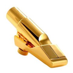 Santa Fe Metal Tenor Saxophone Mouthpiece #6 - Gold Plated