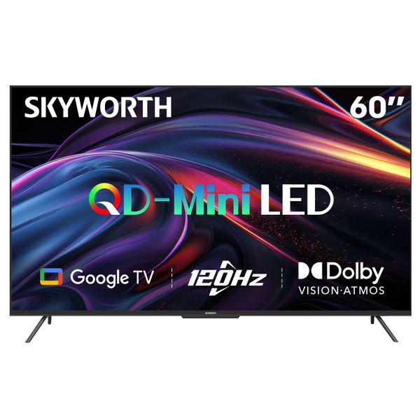 Skyworth 60" X6600K QD-Mini LED 120Hz Cinema Google Smart TV