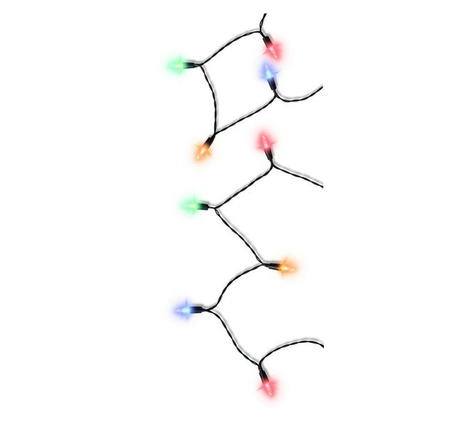 100 x B/O LED Fairy Lights Multicoloured