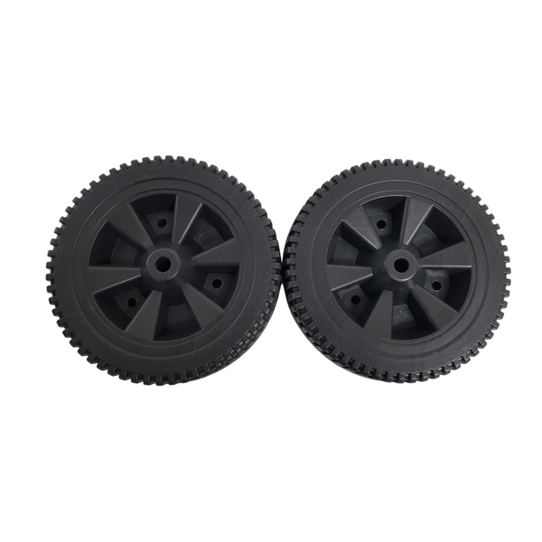 Lifespace 7" Universal Braai/Garden Replacement Wheels with 10mm Hole - Pair