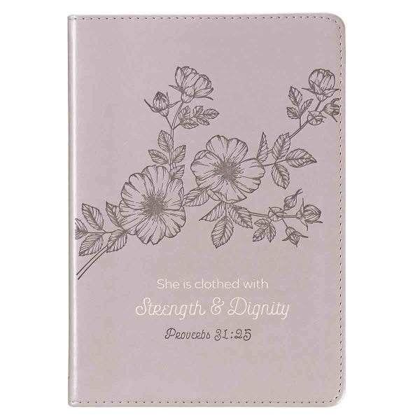 She Is Clothed With Strength And Dignity (LuxLeather Journal)