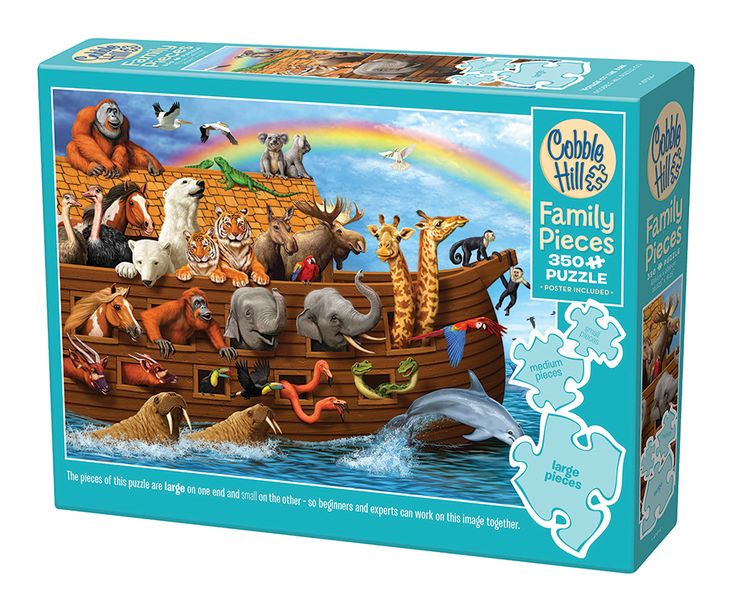 Cobble Hill Voyage of the Ark 350 Piece Family Puzzle