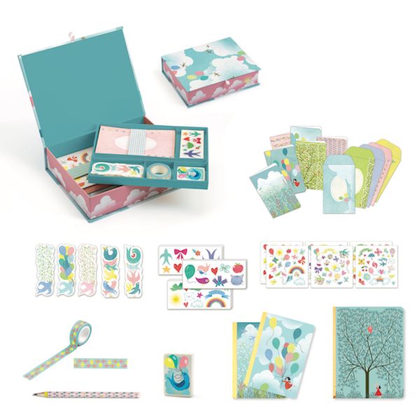 Djeco Charlotte Lovely Paper Stationary Set
