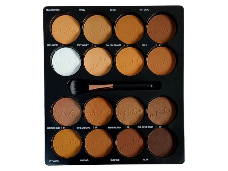 Makeup 12 Colour Concealer, Contour Powder,&amp; 4 Colour Highlights Palette