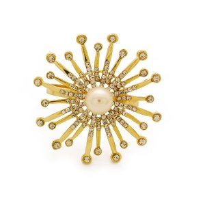Dmart Napkin ring cloth ring sun flower sharp napkin ring