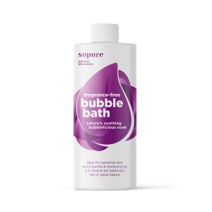 SoPure Natural Eco-Friendly Fragrance-free Bubble Bath 1 Litre