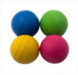 Star Rubber Balls - 4 In Pack