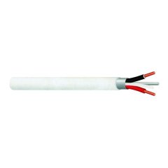 ACDC - 10mm x 2 Core And Earth Surfix White Cable