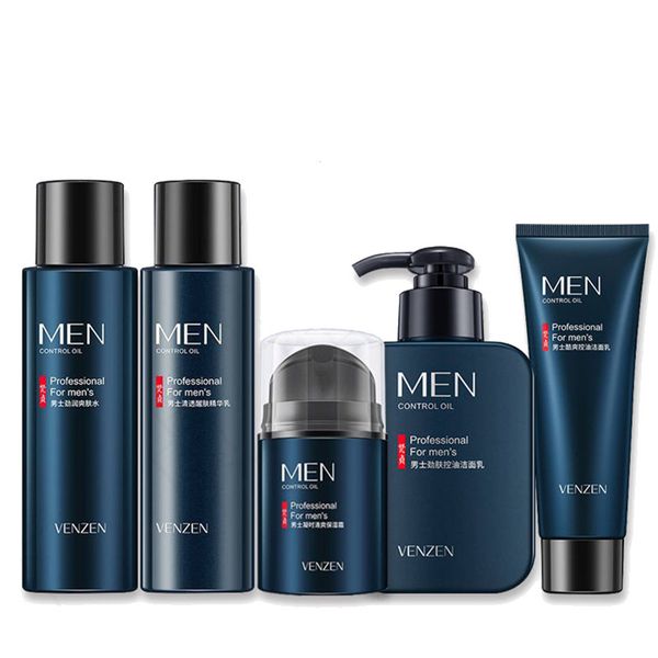 Mens Skin Care Gift Set Refreshing Skincare Set for Face Wash