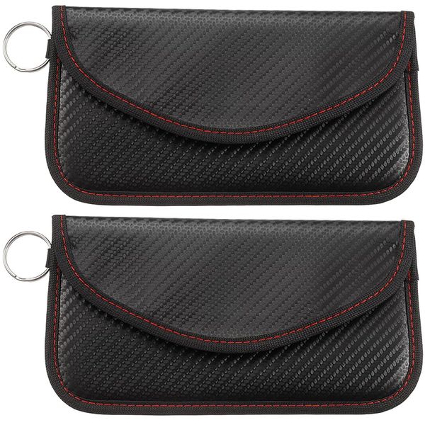 Faraday Pouch for Car Keys, Key RFID Signal Blocking Holder Protector 2Pcs