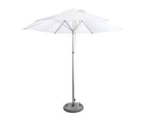 Cape Umbrellas - 2.6m Classic Line Mariner Hexagonal Umbrella - White