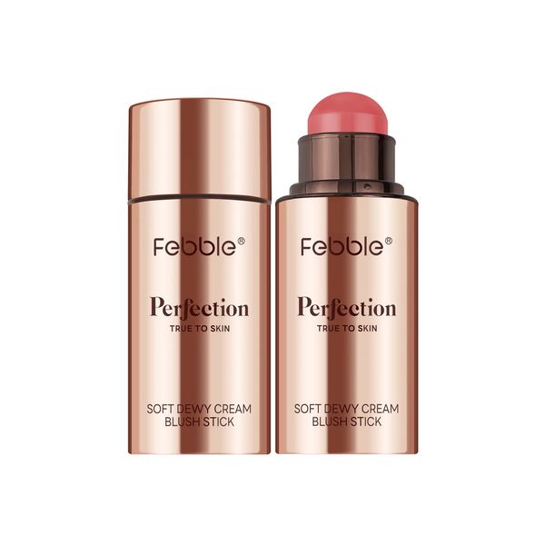 Febble Perfection Soft Dewy Creamy Blush Stick Pigmented Long Lasting