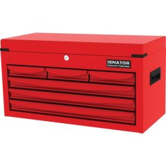 Senator Red 27Inch 6 Drawer Top Chest