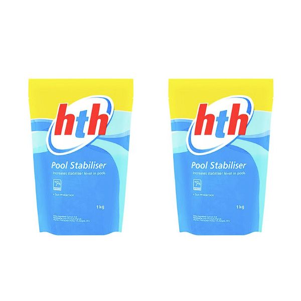 HTH Pool Stabiliser - 2 x 1kg