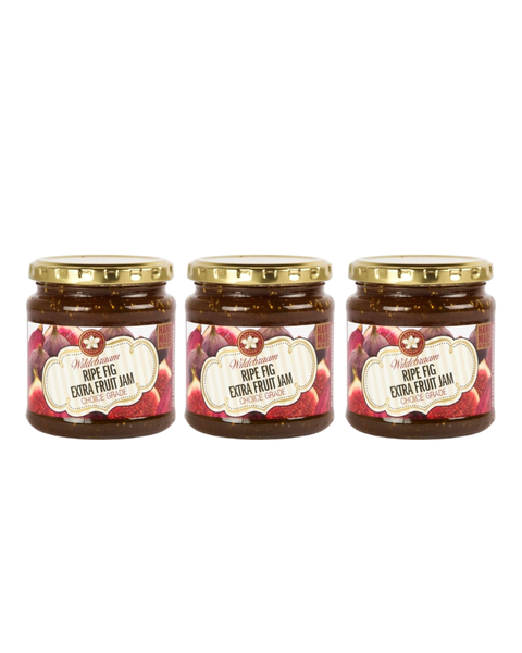 Wildebraam Ripe Fig Extra Fruit Jam 3 x 325g Jars