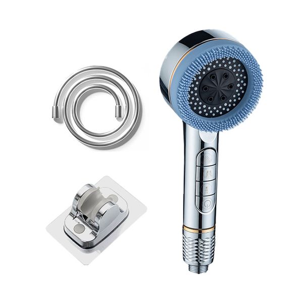 Body Scrubber Shower Head: 5-Mode High Pressure Massage Sprayer