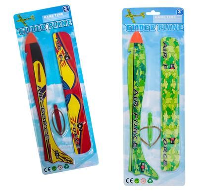 Bulk Pack 5 x Plastic Glider Plane - 15.5 x 45cm