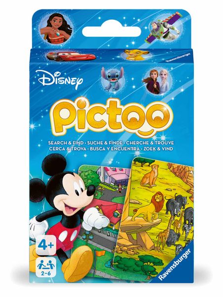 Pictoo Card Game Disney