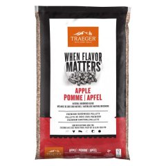 Traeger Apple Hardwood Pellets 9KG Bag - FSC Approved