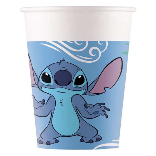 Stitch and Angel Paper Cups 200ml