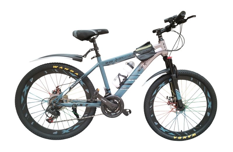 NXT M-22 24-Speed Mountain Bike with Disc Brakes and Suspension Fork