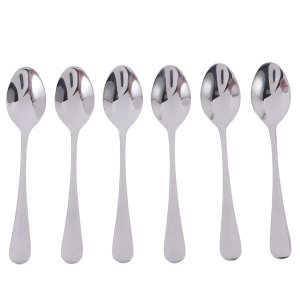 6 Pieces of Espresso Spoon, 4.7 Inch Stainless Steel Coffee Spoon Dessert