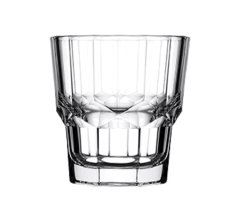 George &amp; Mason - Serenity Stackable Glass 4 Pack Tumblers - 210ml