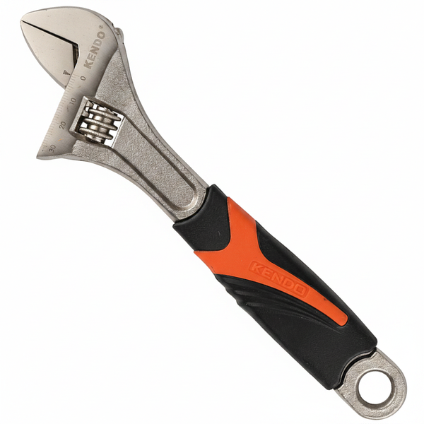 Kendo 200mm Adjustable Wrench for Nuts and Bolts