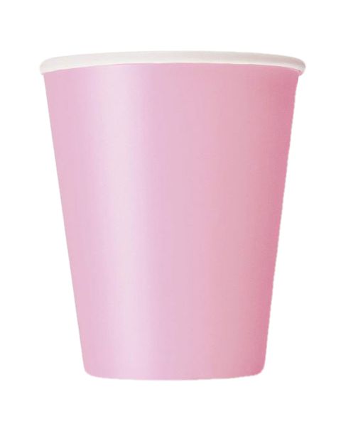 G4A - Paper Cup - Pink - Set of 60