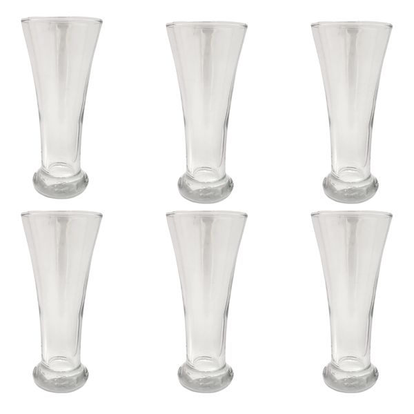 6 Piece Tumbler 300Ml Hurricane Shaped