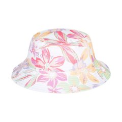 Roxy - Girls Tiny Honey Hat - Bright White Bayside Blooms