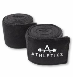 Athleticz Professional Hand Wraps - Boxing, MMA, Weights - Pair of 2 - 3m