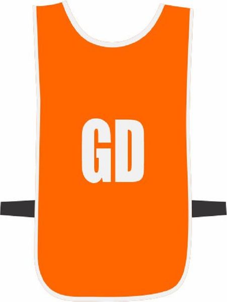 Ronex Netball Bibs With Positions (Senior)