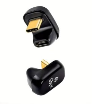 USB Adapter 180 Degree USB C Adapter 40Gbps