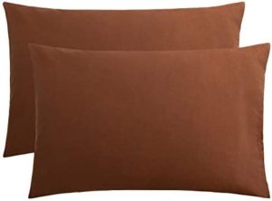 Afri Choice Polycotton Plain Standard Pillowcases
