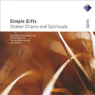 Boston Camerata - Simple Gifts: Shaker Chants &amp; Spiritua (CD)