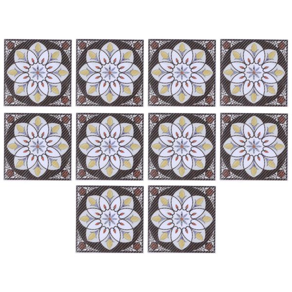 20 Piece Diagonal Floor Wall Stickers