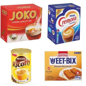 Tea, Coffee, Cremora &amp; Weetbix Combo