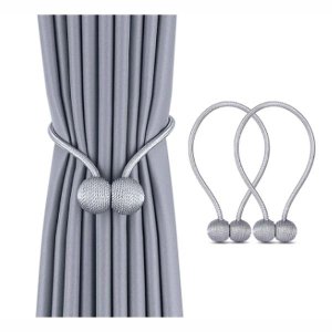 Matoc Magnetic Curtain Tieback - Ball - White