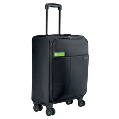 Leitz Complete Smart Traveler 4-Roll Carry-On Trolley Bag - Black