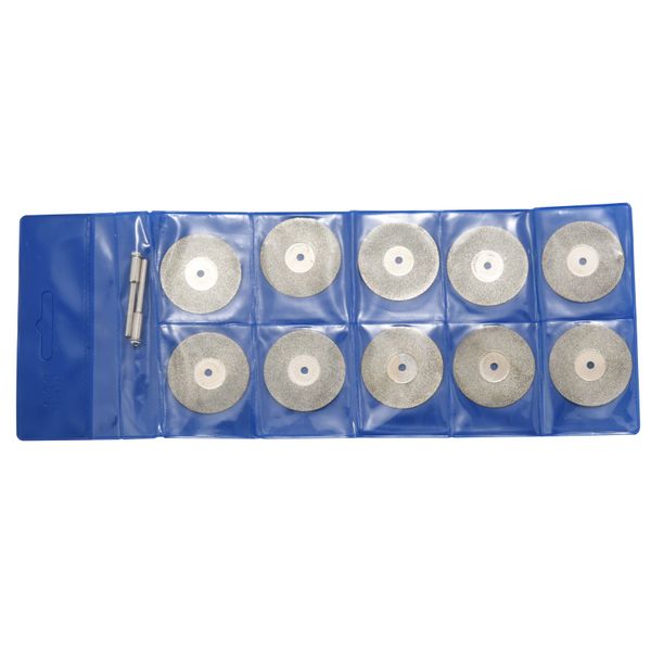 10Pcs Accessories 35mm Diamond Cutting Disc for Metal Grinding Wheel Dis