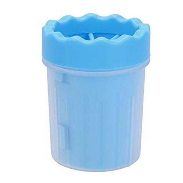 Pet Foot Dog Paw Portable Gentle Bristles Cleaning Washer With Strap Holder