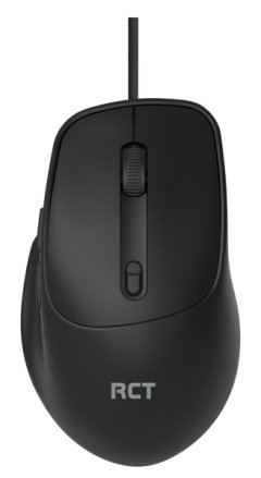 RCT GM-193U Wired Optical Mouse - 3200 DPI, 6 Button, USB