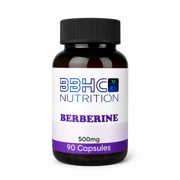 Berberine 500mg Capsules (90)