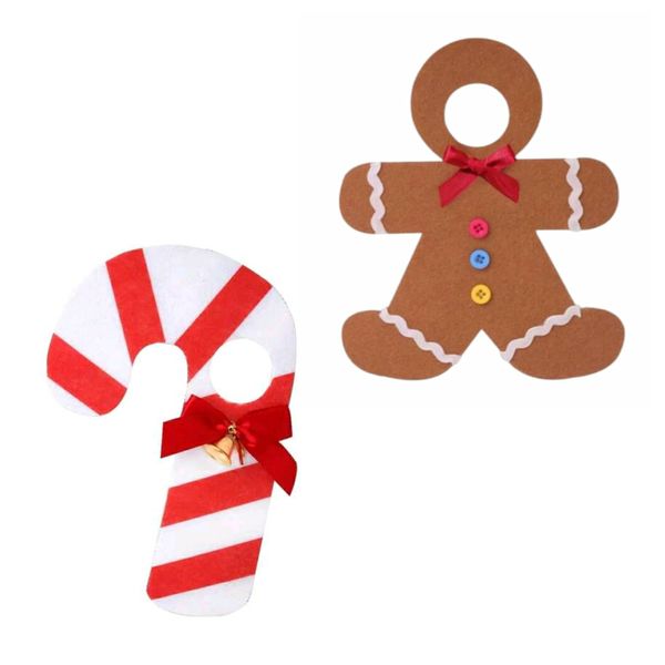 Little Elf Doll Accessories - Candy Cane &amp; Gingerbread Man