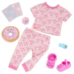 Our Generation Deluxe Doll Pajama Outfit - Dreaming of Donuts