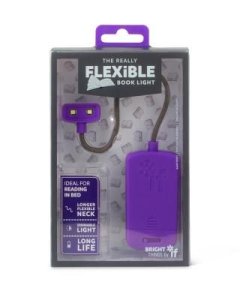 The Really Flexible Book Light (Purple) [With Battery]