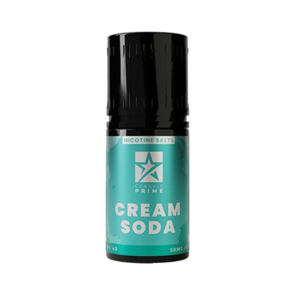 30ml Prime Classic Salts Vape Juice - Cream Soda - 50mg