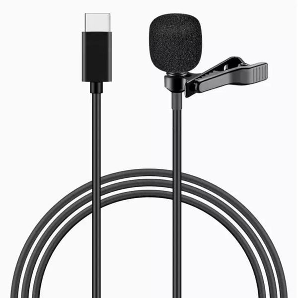 Lavalier Microphone - GL-121 - Type C Connection - Clear Sound Quality