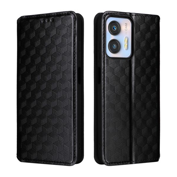 Magnetic Buckle 3D Patterned Leather Case For Oukitel C35